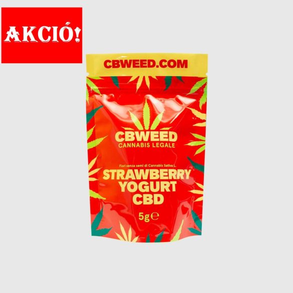 Strawberry Yogurt  5g  /CBD kannabisz/