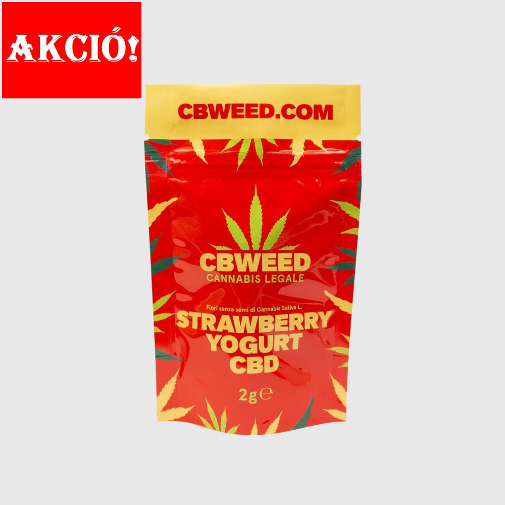 Strawberry Yogurt 2g /CBD kannabisz/