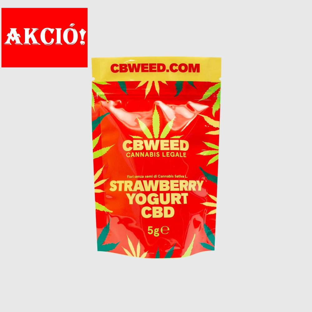 Strawberry Yogurt 5g /CBD kannabisz/